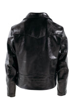 Perfecto® jacket in Shinki horse leather, made in Japan - Image n°13