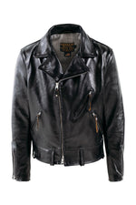 Perfecto® jacket in Shinki horse leather, made in Japan - Image n°12