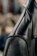 Perfecto® jacket in Shinki horsehide vegetable tanned in Japan - Image n°10