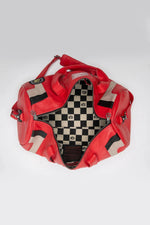 Ayrton Senna Leather Travel Bag Racing Red - Image n°7