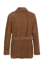 Schott's caramel goatskin safari jacket-velvety, timeless, and chic. - Image n°2