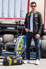 Ayrton Senna Black Racing Leather Jacket - Image n°2