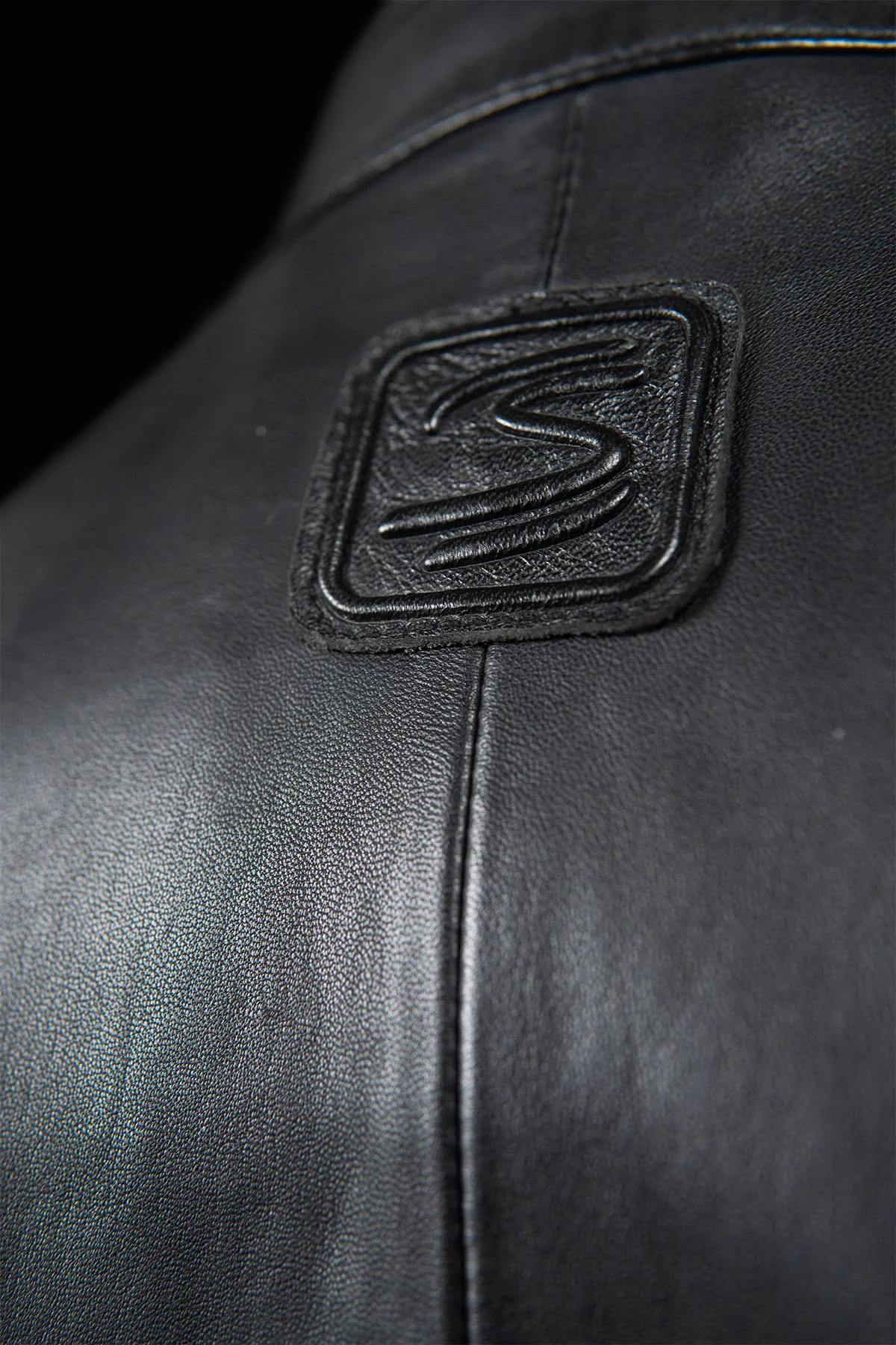 Ayrton Senna Black Racing Leather Jacket - Image n°9