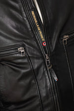 Lambskin aviator jacket by Redskins, Patrouille de France inspired. - Image n°7
