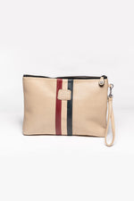 Steve McQueen ecru racing leather pouch - Image n°2