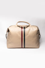 Steve McQueen ecru racing leather travel bag - Image n°2