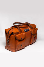 Steve McQueen 48h racing camel leather travel bag - Image n°3