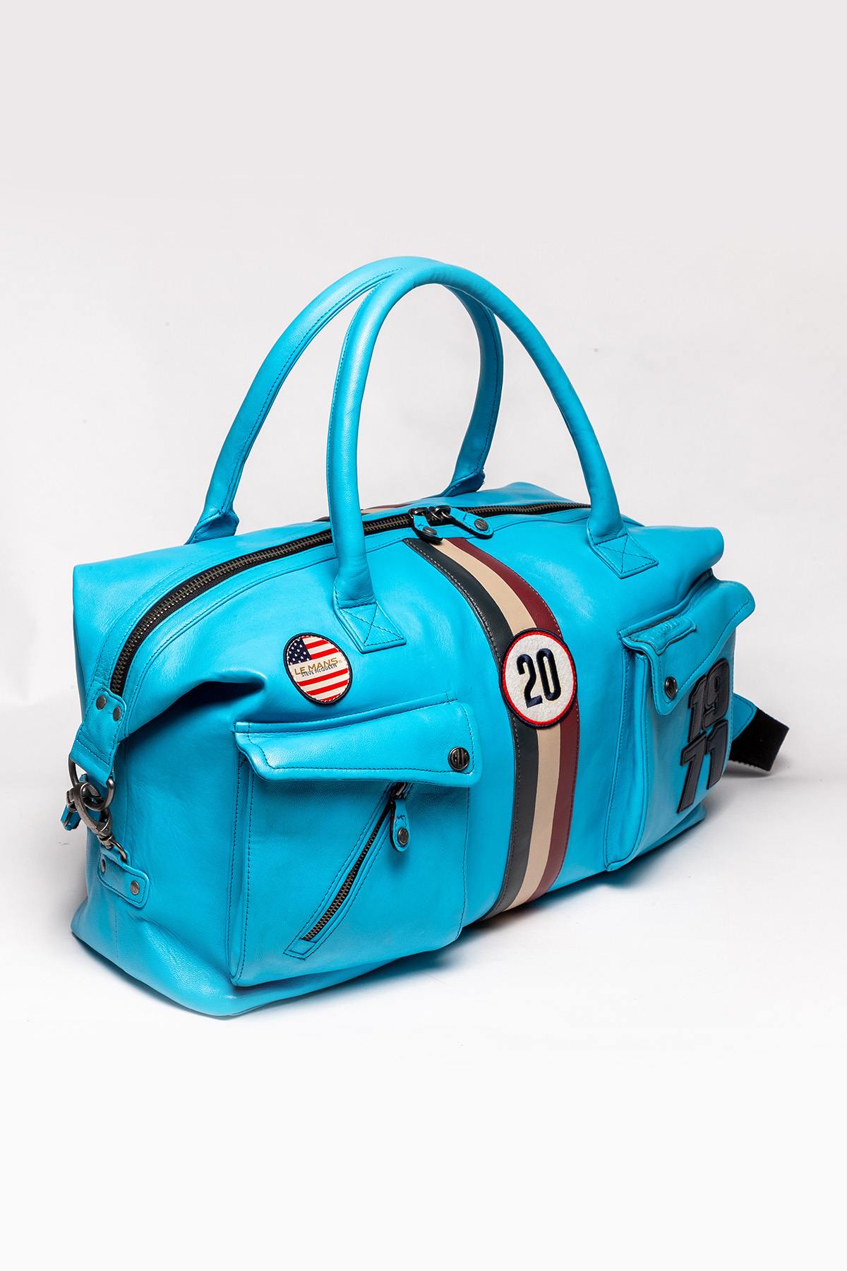 Nordic blue 48-hour travel bag - Image n°7