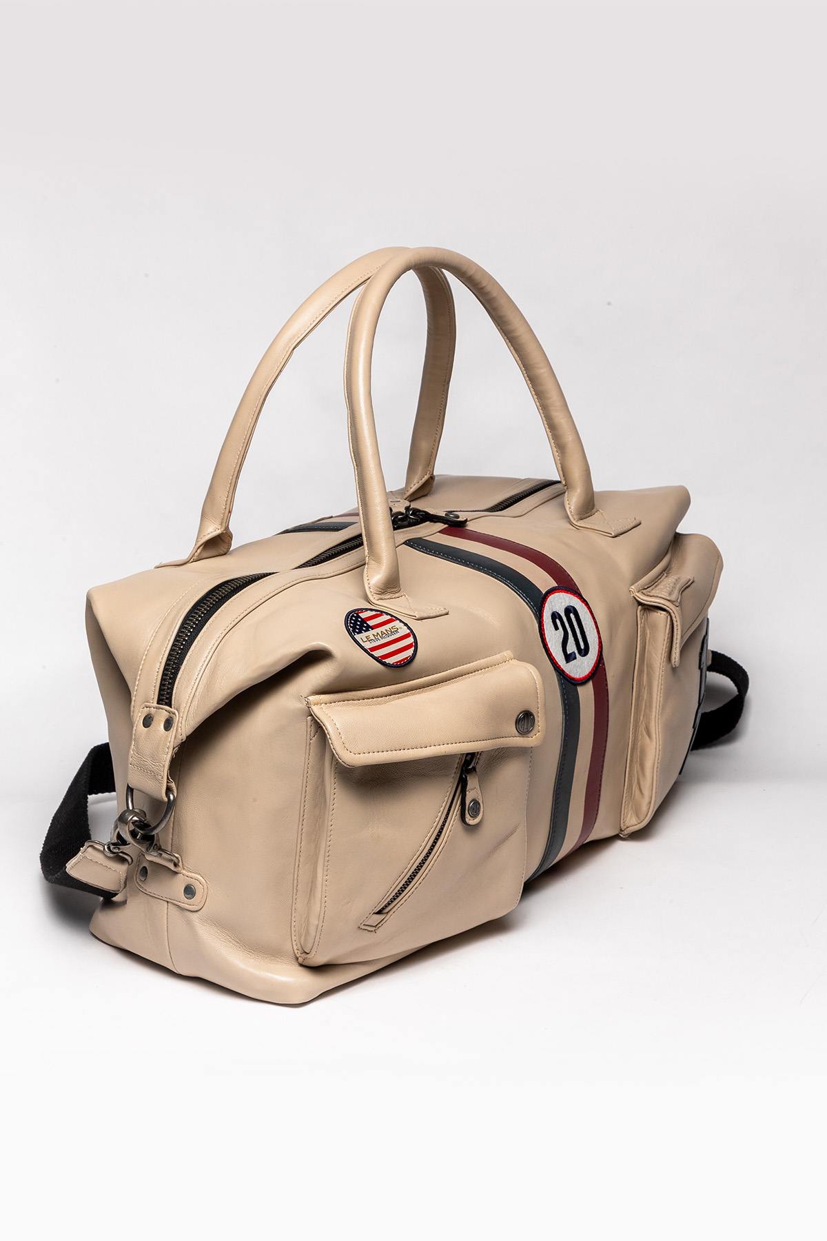 48h travel bag ecru - Image n°5
