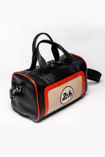 24H Le Mans tricolor leather handbag - Image n°4