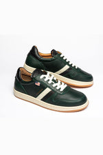 Steve McQueen green leather sneakers - Image n°2