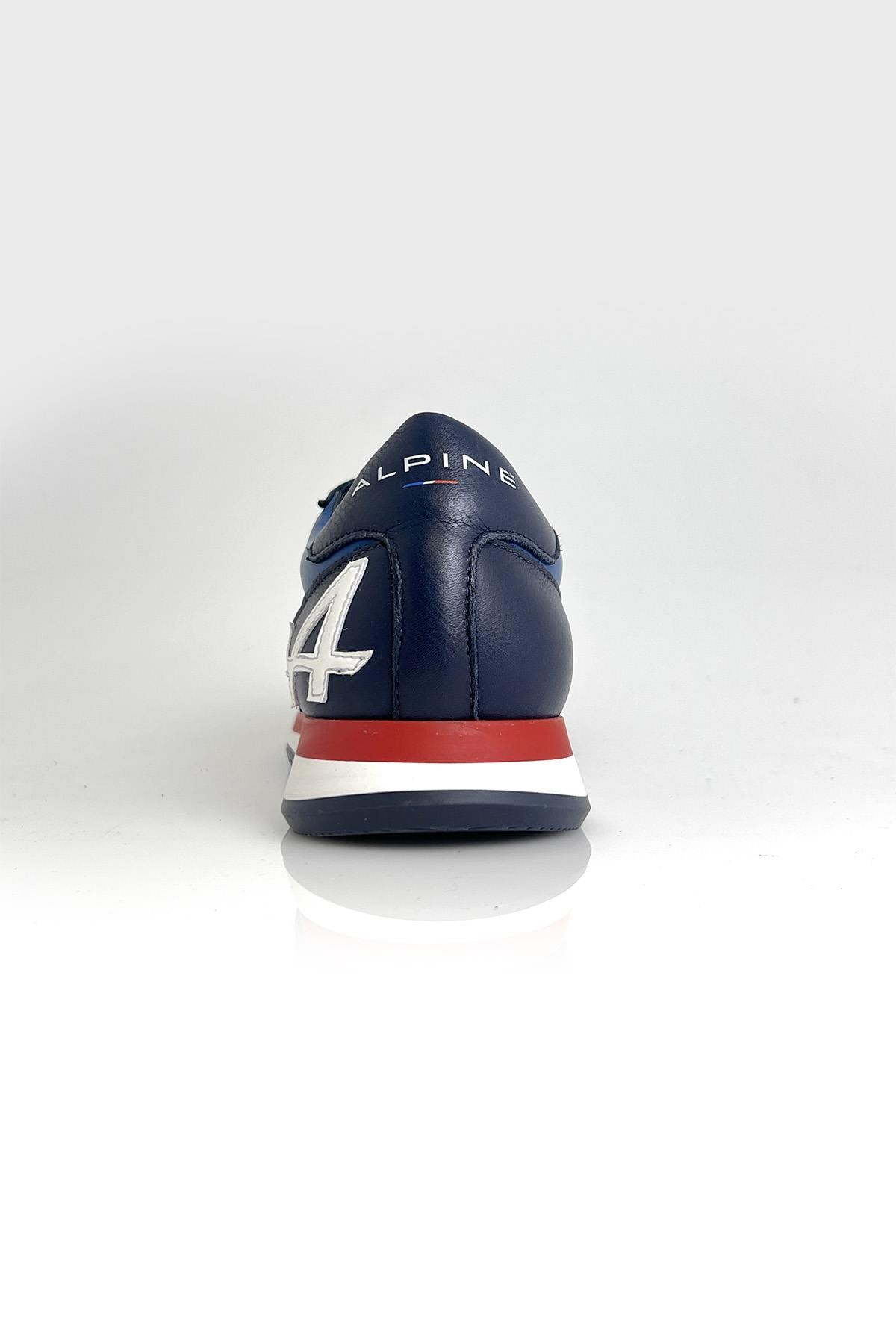 Alpine Royal Blue Leather Sneakers - Image n°6