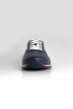 Alpine Royal Blue Leather Sneakers - Image n°5