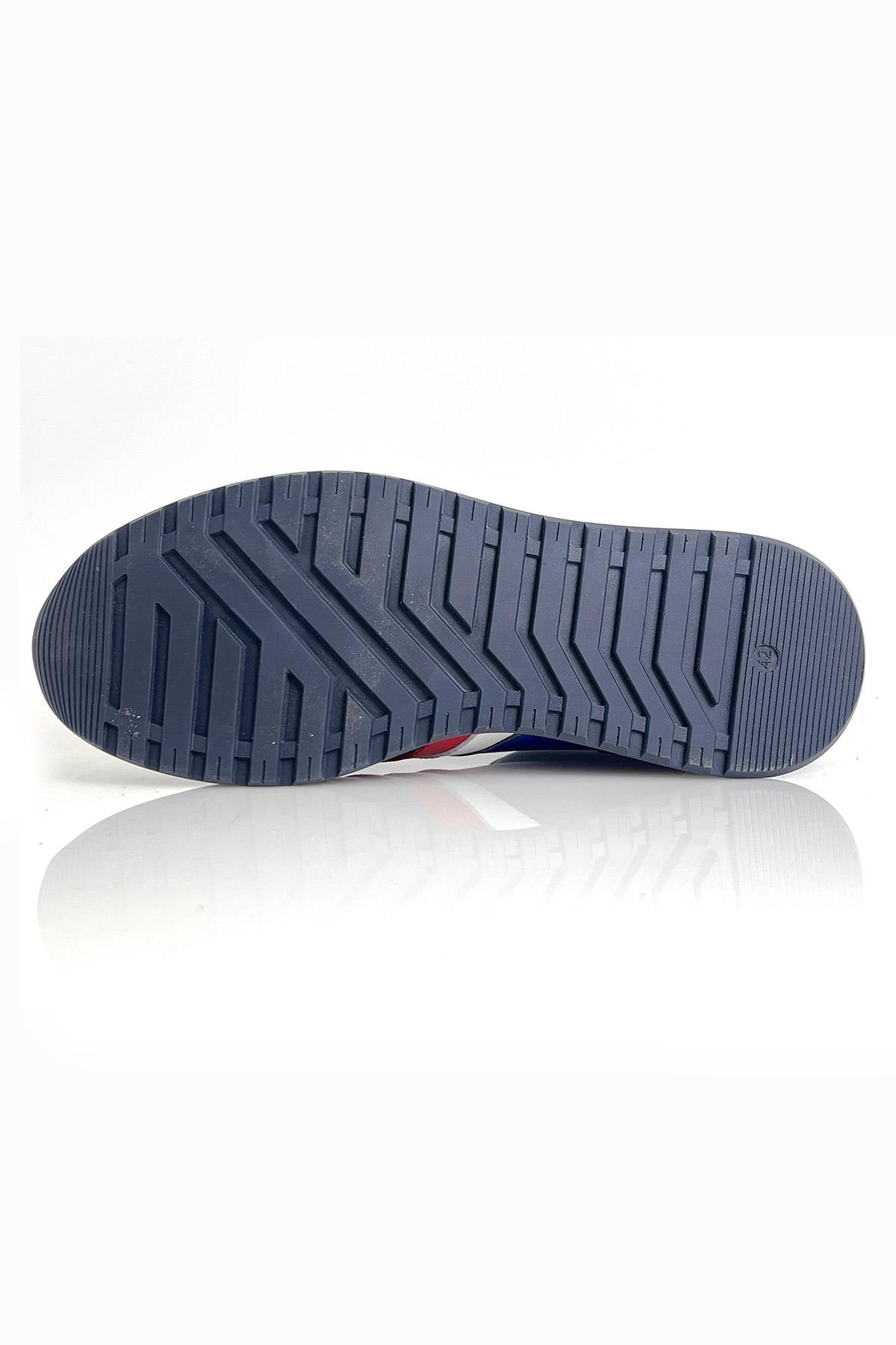 Alpine Royal Blue Leather Sneakers - Image n°7