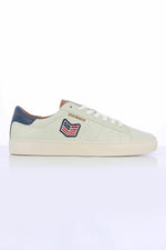 Steve McQueen ecru leather sneakers - Image n°1