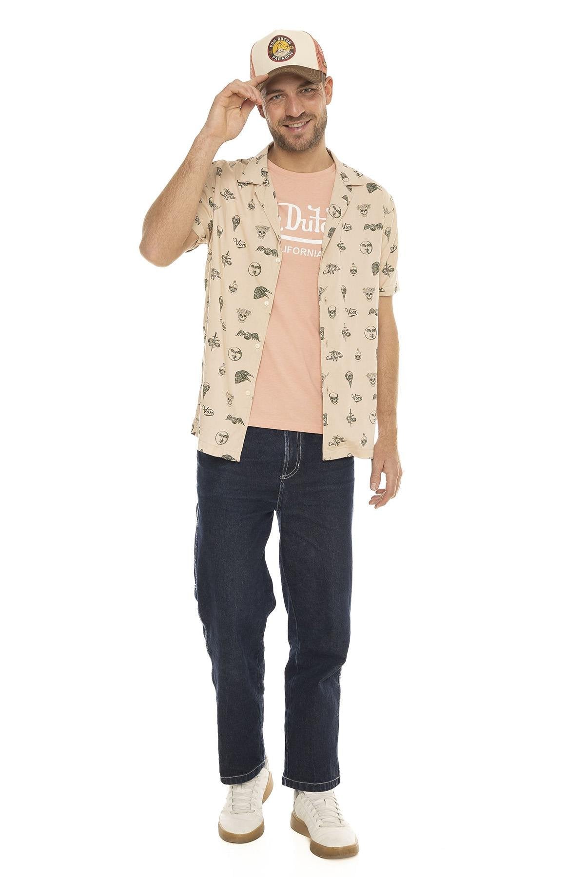 Printed viscose shirt - Image n°3