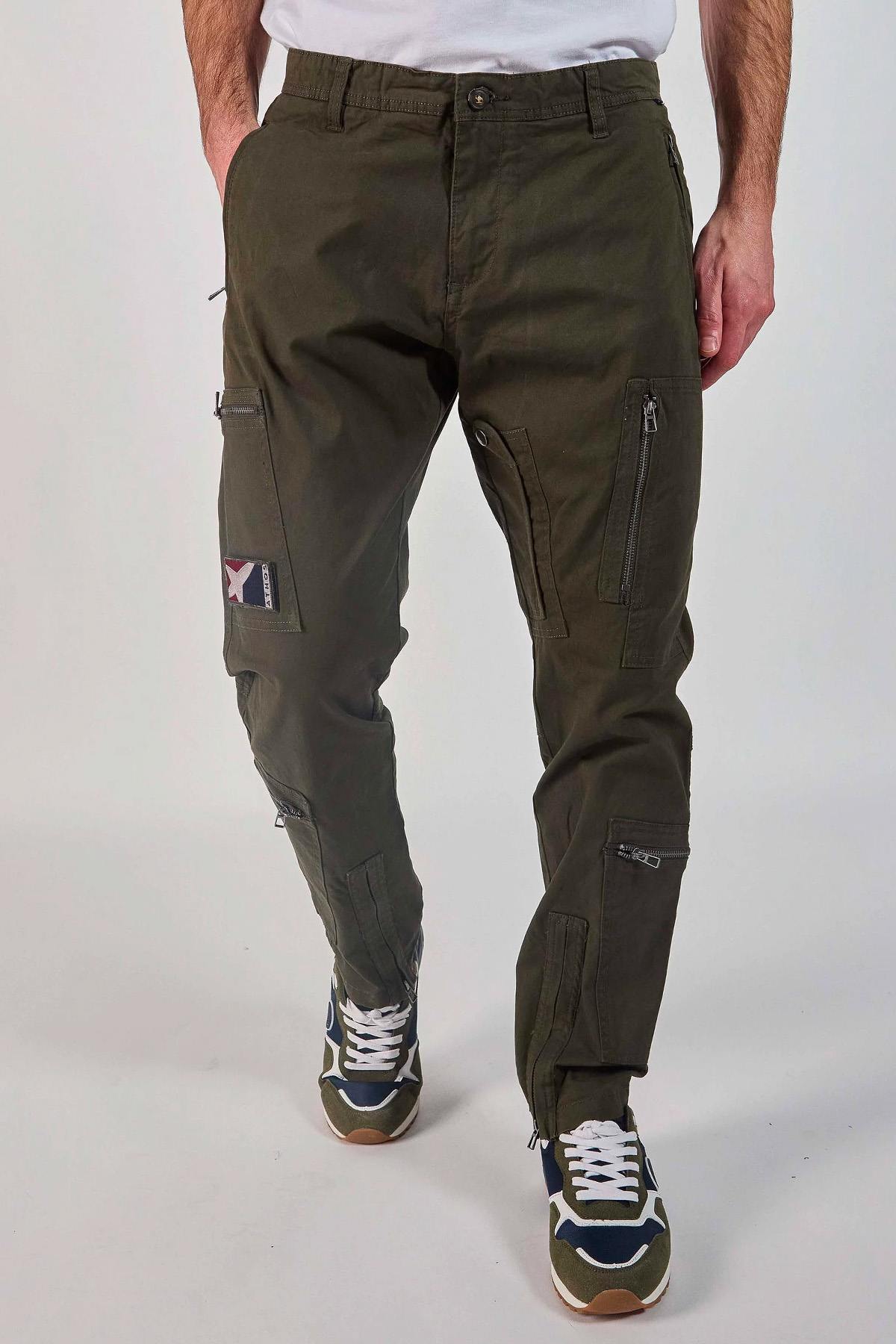 Army green trousers of the Patrouille de France - Image n°4