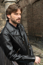Perfecto® jacket in Shinki horsehide vegetable tanned in Japan - Image n°2