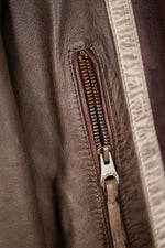 Retro effect biker style jacket - Image n°4