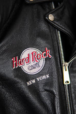 Black Biker Jacket for men in cowhide - Image n°3