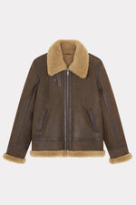 Shearling bomber inspired by the legendary B-3, crafted for warmth. - Image n°7