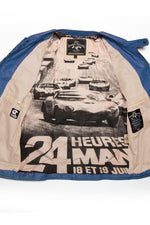 Soft off-white sheepskin jacket with the 1966 Le Mans logo. Timeless. - Image n°4