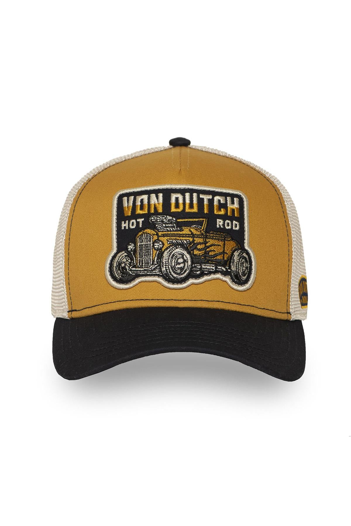 Hot Rod Logo Yellow Trucker Hat - Image n°6