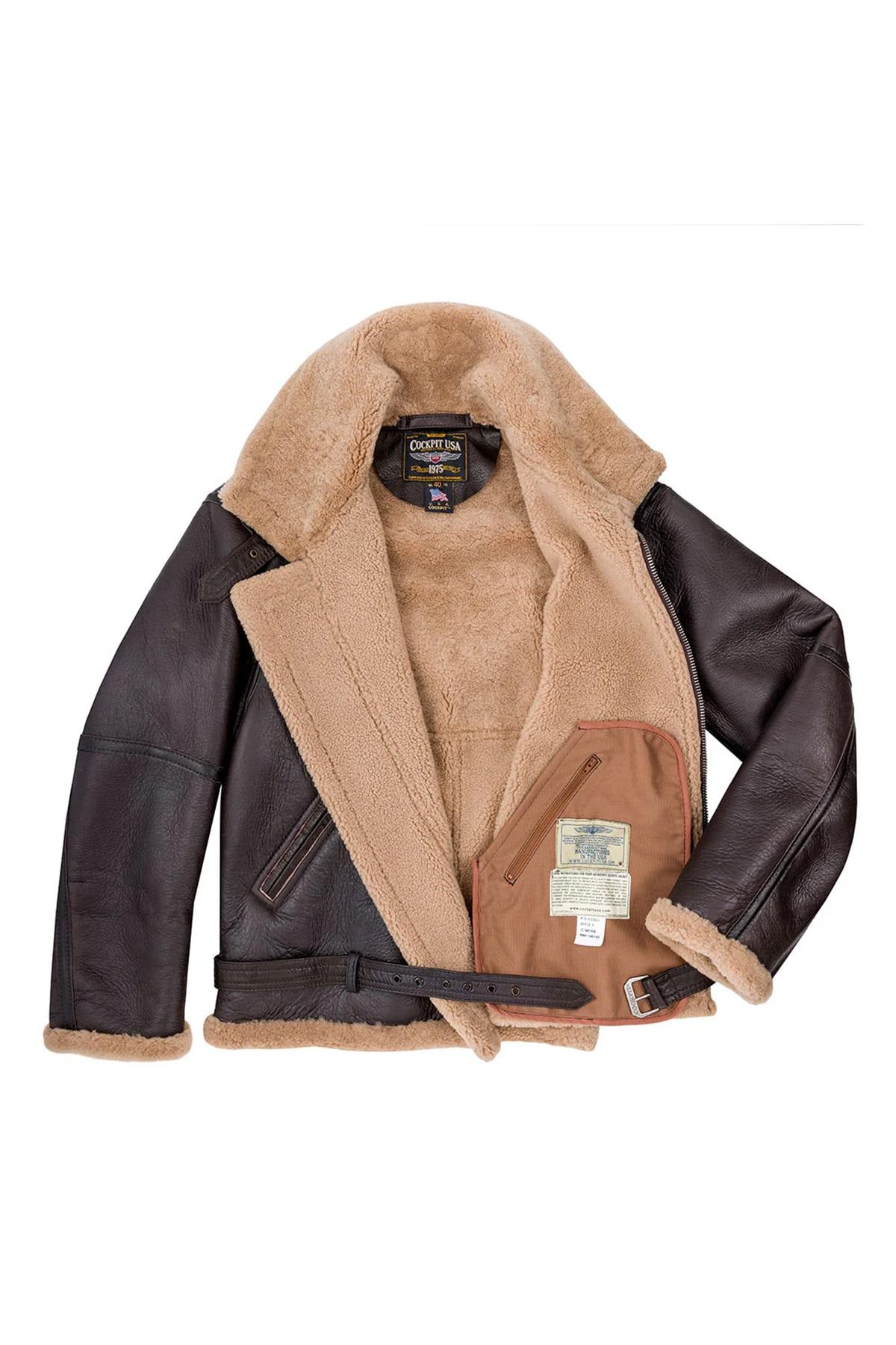 Cockpit USA's shorn shearling bomber: warmth, history and style. - Image n°7