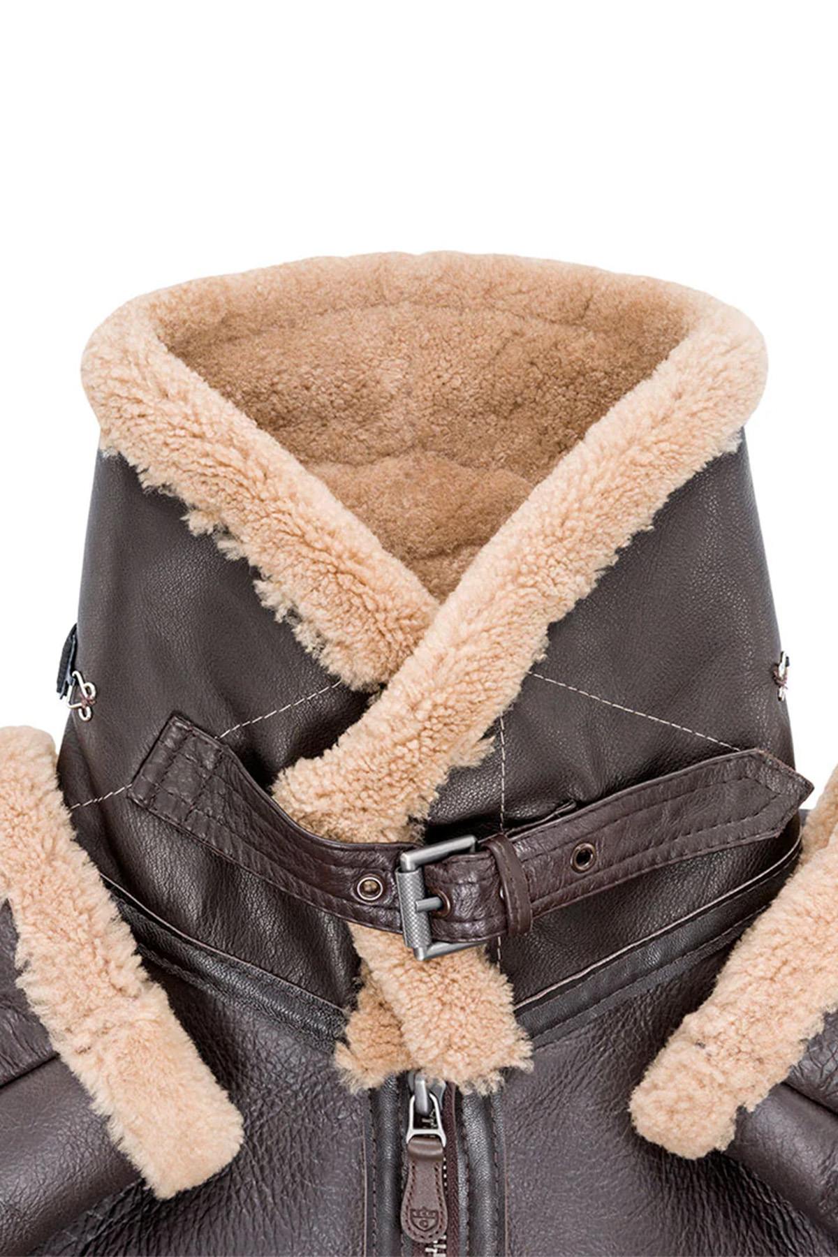 Royal Air Force Shearling Bomber Jacket - Image n°10