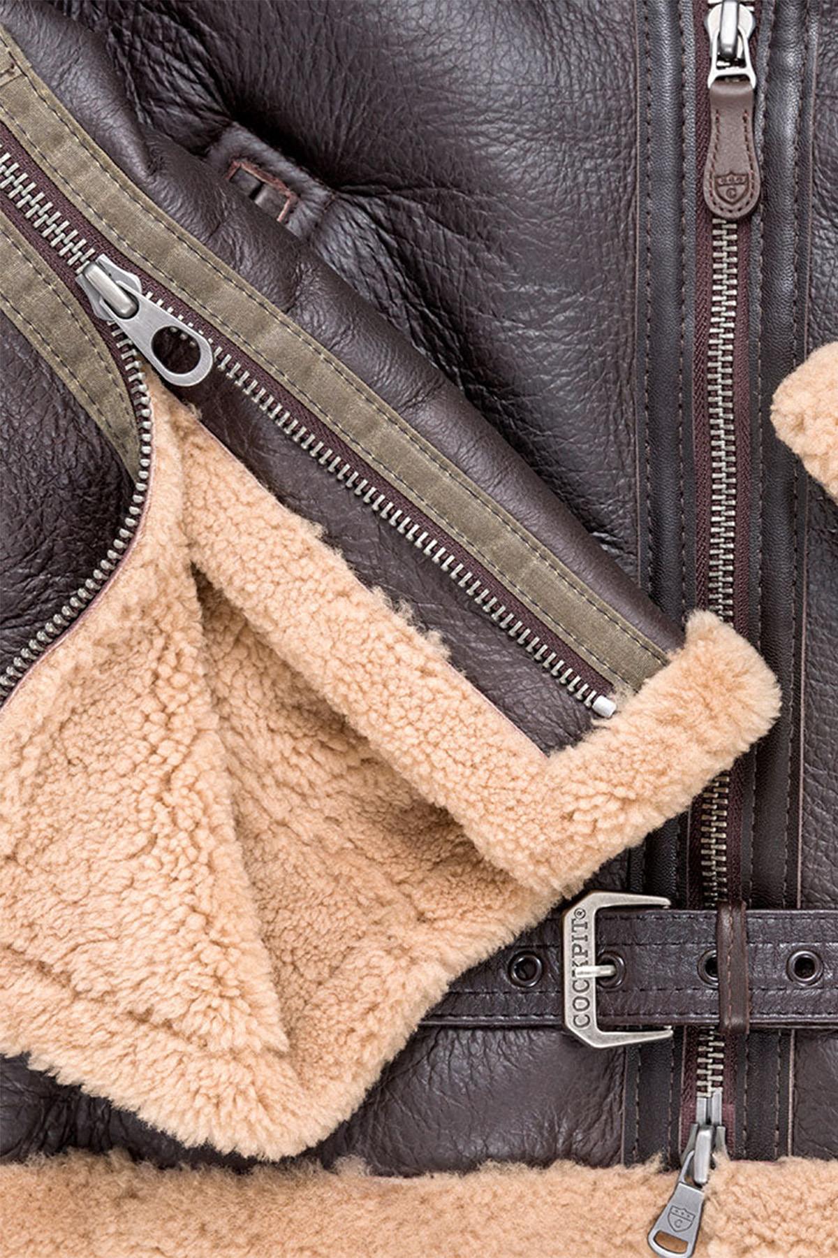Cockpit USA's shorn shearling bomber: warmth, history and style. - Image n°6