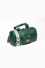 24h Le Mans 66 green leather travel bag - Image n°3