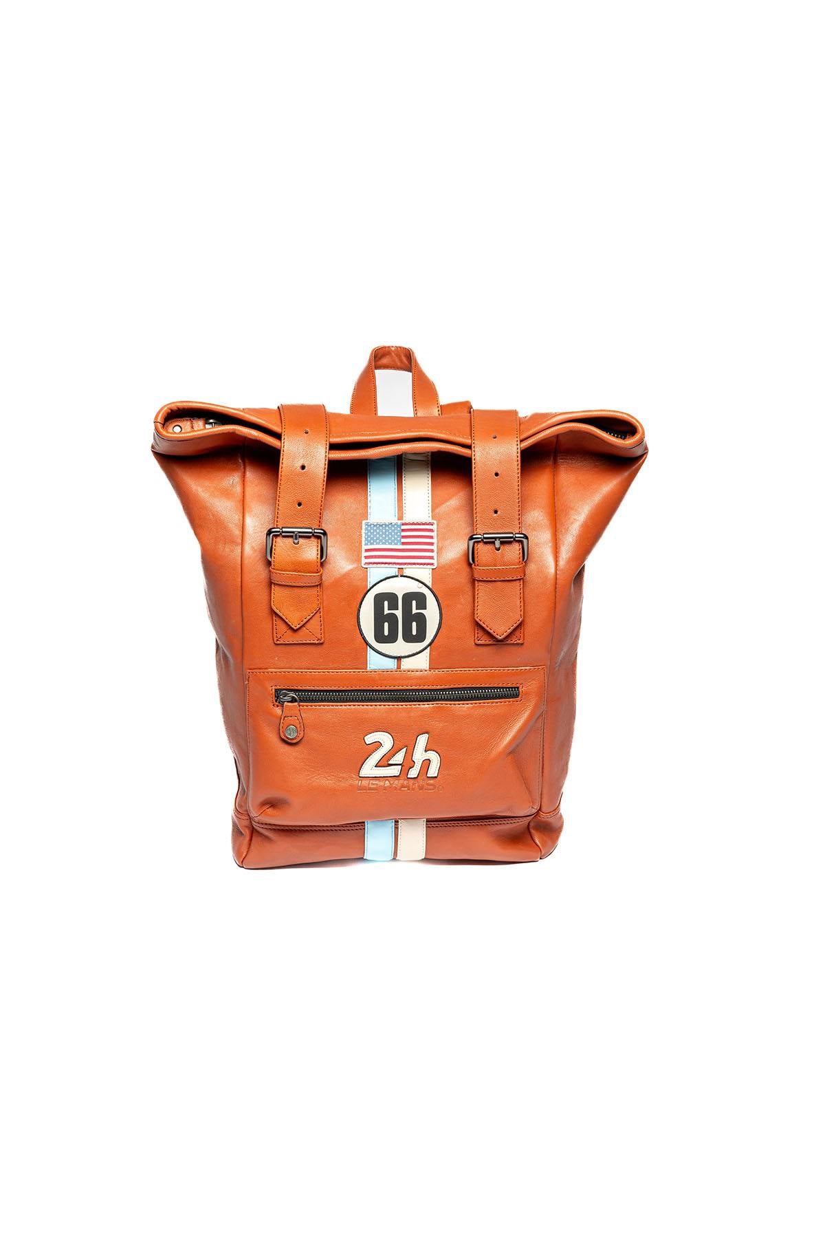 24h Le Mans rust orange backpack - Image n°2
