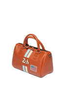 Orange racing handbag for women - Image n°4