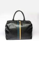 Large leather travel bag - Image n°3