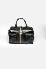 Large leather travel bag - Image n°1