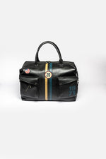 Large leather travel bag - Image n°1