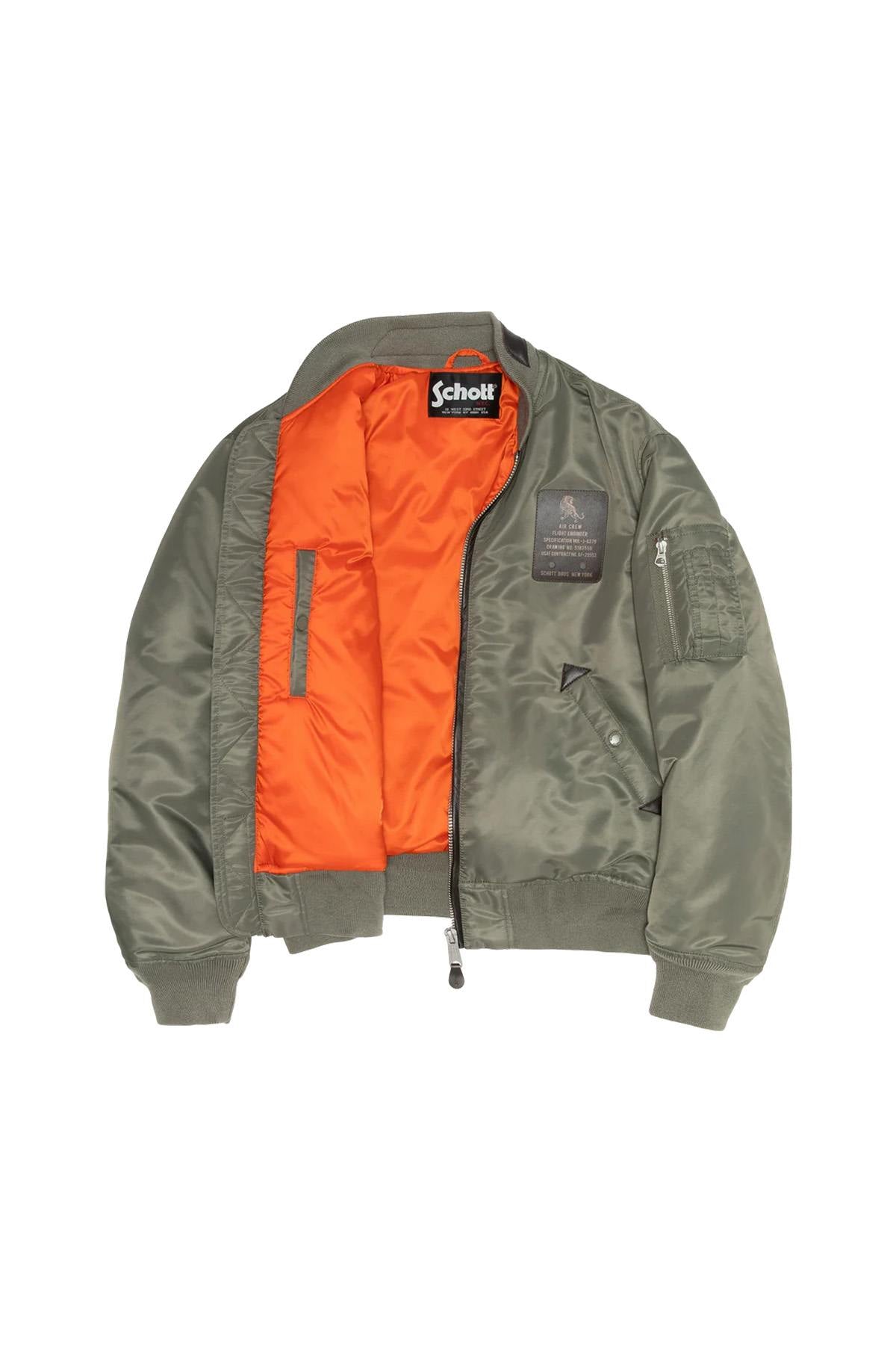 MA-1 Sage Khaki Limited Edition Bomber Jacket - Image n°6