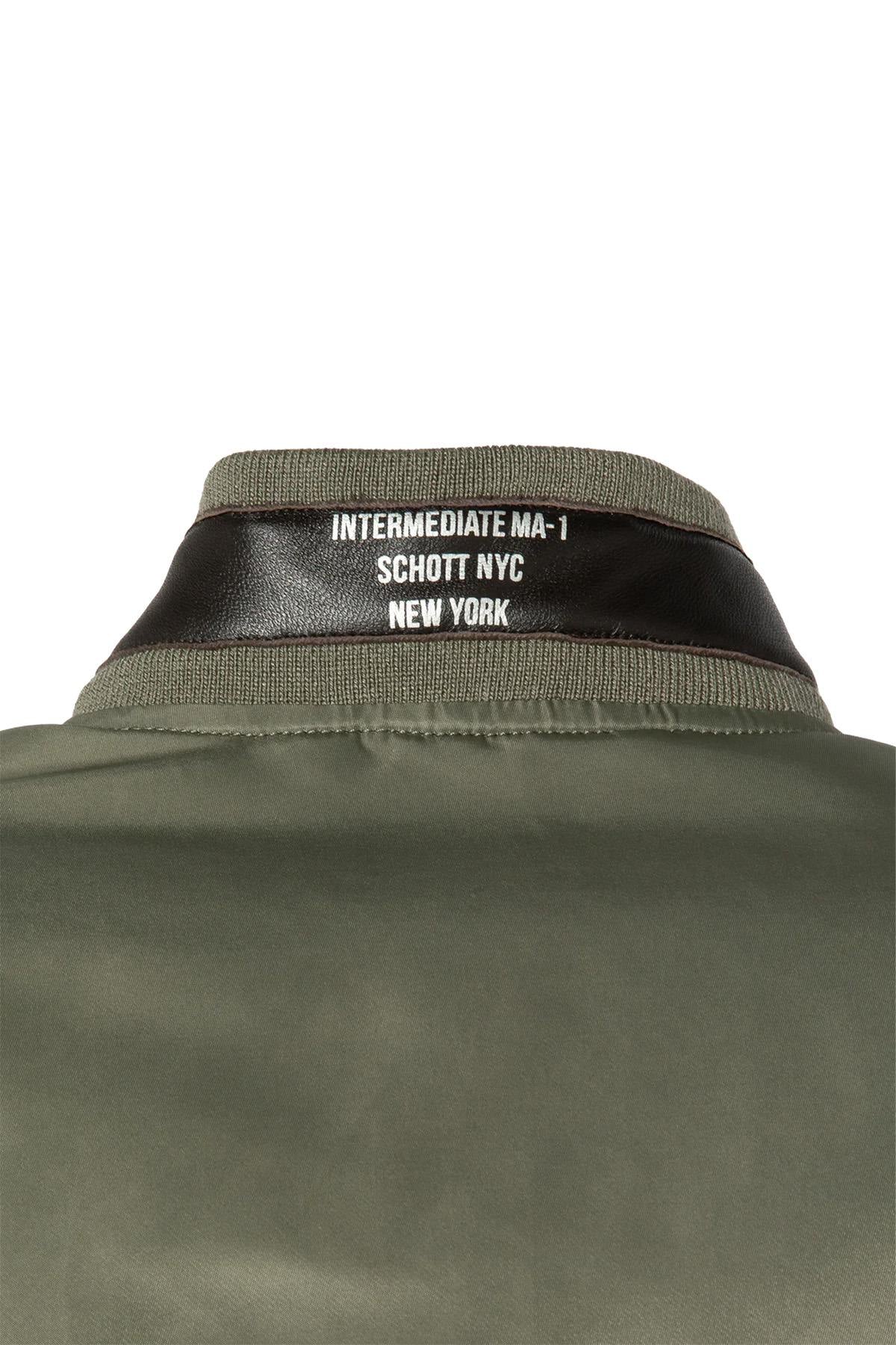 MA-1 Sage Khaki Limited Edition Bomber Jacket - Image n°8
