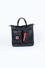 Royal Air Force Black Leather Bag - Image n°1