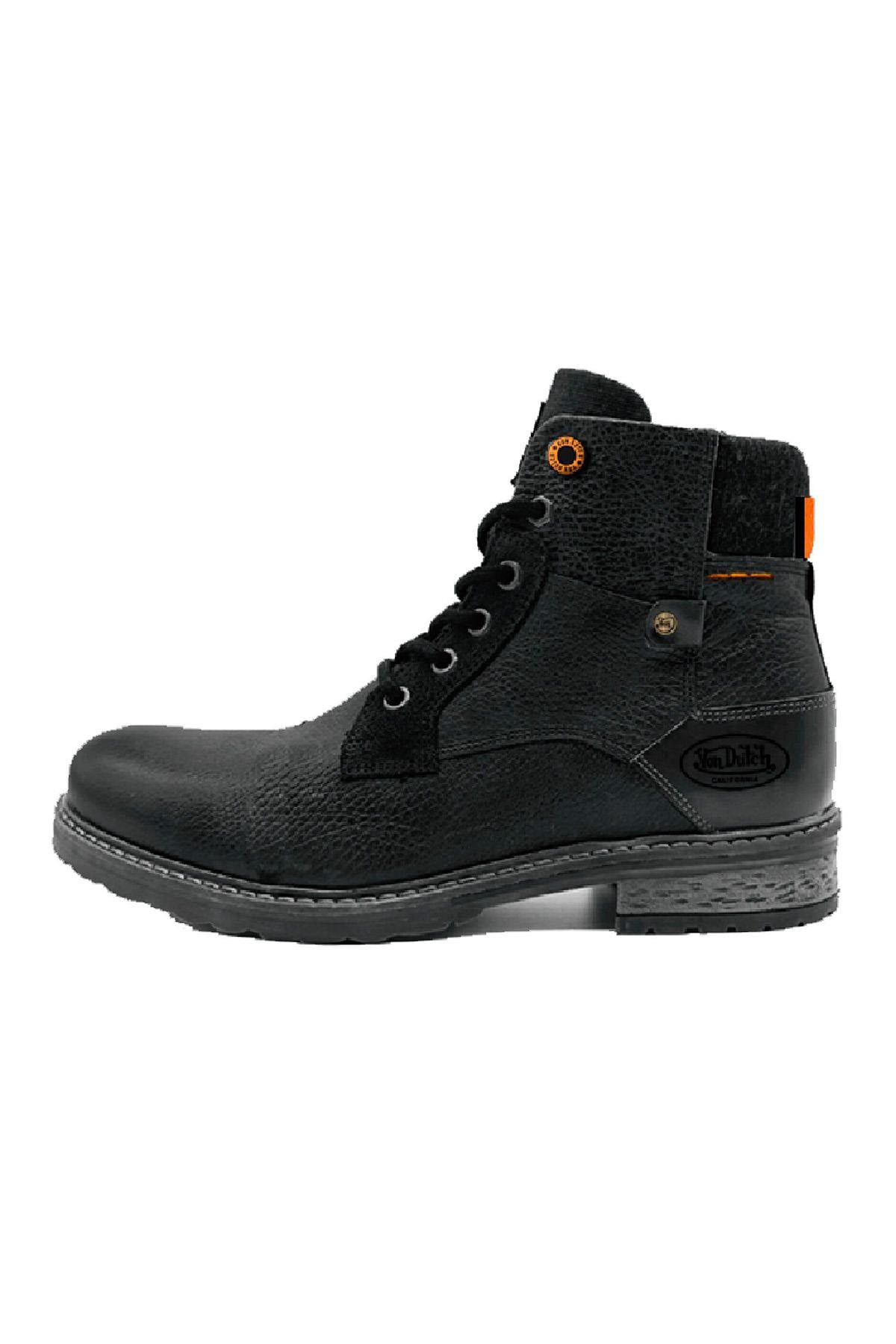 Von Dutch black leather boots - Image n°1