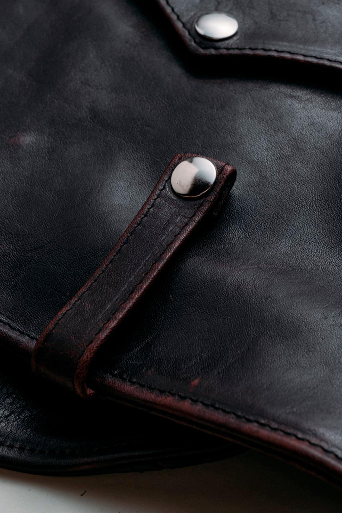 Perfecto leather jacket made in the USA with Teacore finish - Image n°12