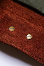 Copper roughout cowhide trucker jacket, Western-inspired and modern. - Image n°13