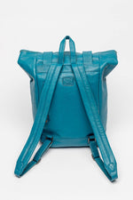 Mallard blue leather backpack, 24h Le Mans edition - Image n°3