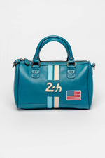 12-hour blue mallard leather handbag, 24h Le Mans edition - Image n°1