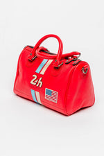 Red 12-hour leather handbag, 24-hour Le Mans edition - Image n°3