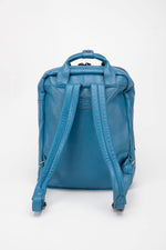 Steve McQueen licensed blue leather backpack - Image n°3