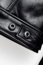 Horsehide trucker jacket made in USA - Image n°10