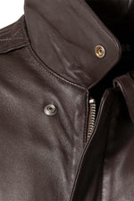 Classic brown pilot jacket - Image n°10