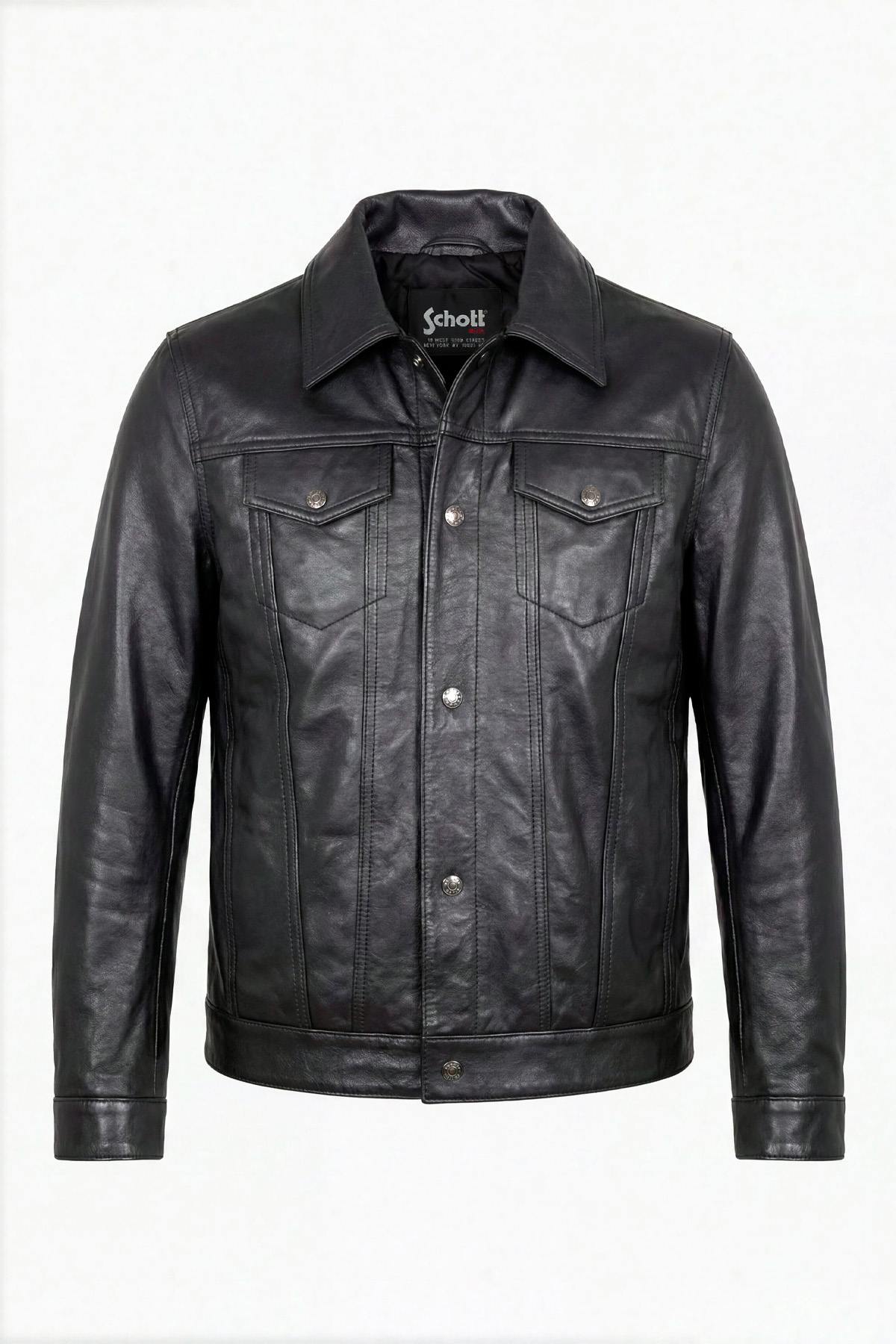 Leather-Jack.com's special 20th anniversary leather jacket in collaboration with Schott NYC - Image n°1