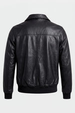 Versatile 3-in-1 black leather jacket - Image n°6